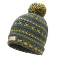 Khaki - Lifestyle - Mountain Warehouse Mens Fair Isle Thinsulate Beanie