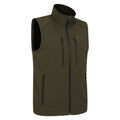 Khaki Brown - Lifestyle - Mountain Warehouse Mens Radius Softshell Gilet