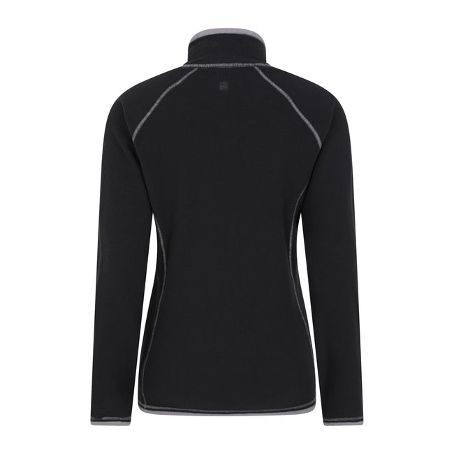 Black - Back - Mountain Warehouse Womens-Ladies Montana Fleece Jacket