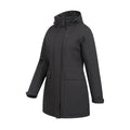 Black - Side - Mountain Warehouse Womens-Ladies Rain On Waterproof Padded Jacket