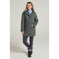 Khaki Green - Front - Mountain Warehouse Womens-Ladies Rain On Waterproof Padded Jacket