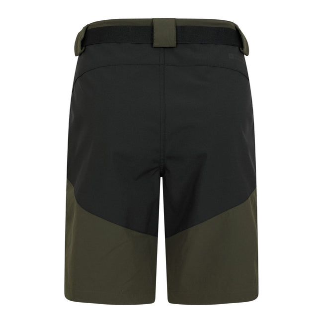 Green - Back - Mountain Warehouse Mens Forest Shorts