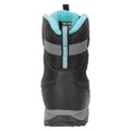 Black - Back - Mountain Warehouse Womens-Ladies Ultra Piste Basher II Waterproof Snow Boots