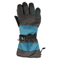 Teal - Front - Mountain Warehouse Mens Summit Extreme Ski Gloves