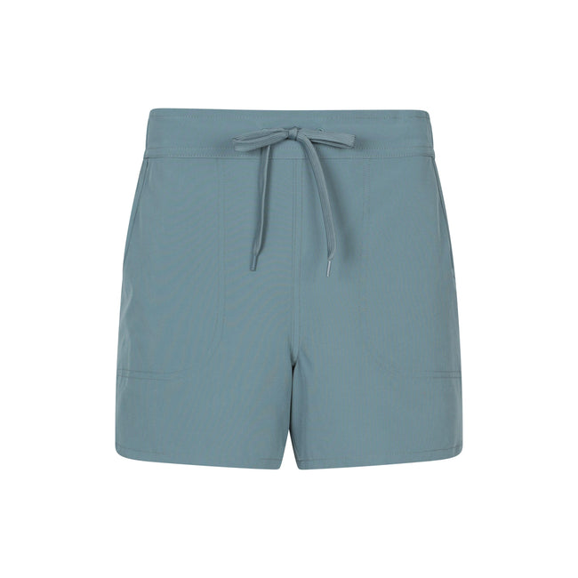 Khaki Green - Front - Mountain Warehouse Womens-Ladies Stretch Swim Shorts