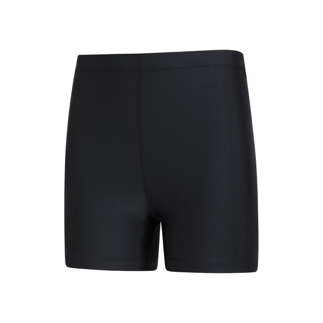 Black - Side - Mountain Warehouse Womens-Ladies Active Swim Shorts