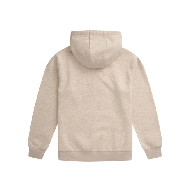Light Beige - Back - Animal Womens-Ladies Maya Graphic Print Organic Hoodie