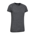 Grey - Back - Mountain Warehouse Mens Summit II Base Layer Top