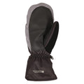 Grey - Back - Mountain Warehouse Mens Pinnacle Extreme Waterproof Ski Mittens