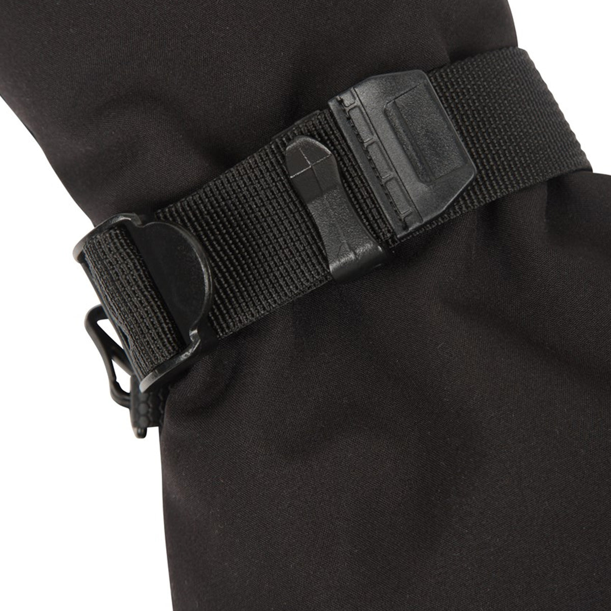 Black - Pack Shot - Mountain Warehouse Mens Extreme Waterproof Softshell Ski Gloves