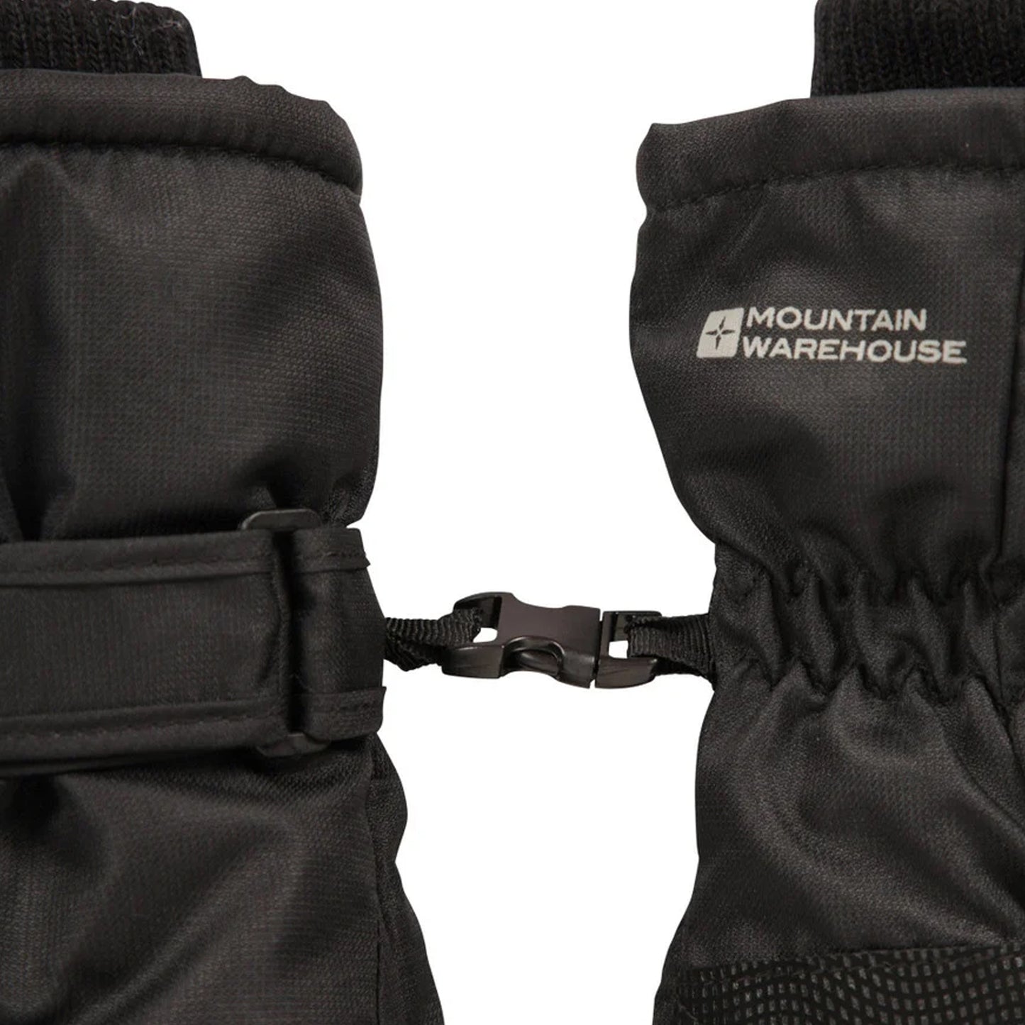 Black - Lifestyle - Mountain Warehouse Mens Isotherm Waterproof Ski Gloves