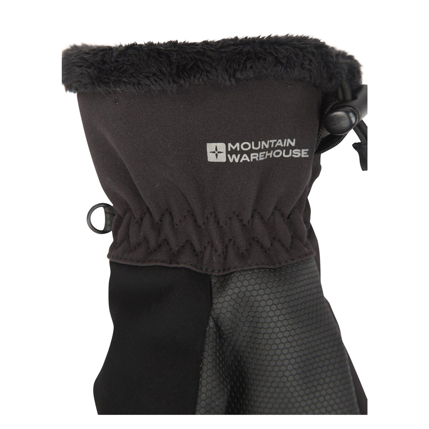 Black - Lifestyle - Mountain Warehouse Womens-Ladies Escalade Waterproof Softshell Ski Gloves