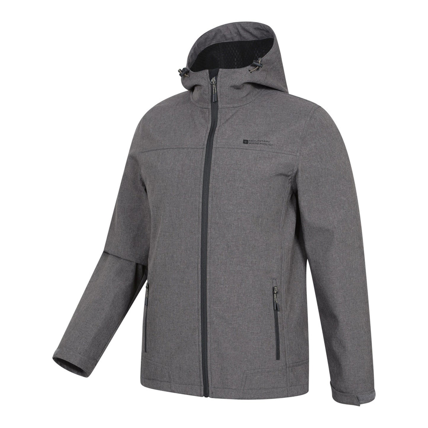 Dark Brown - Lifestyle - Mountain Warehouse Mens Reykjavik Softshell Windproof Jacket