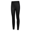 Black - Side - Mountain Warehouse Womens-Ladies Brushed Isotherm Leggings