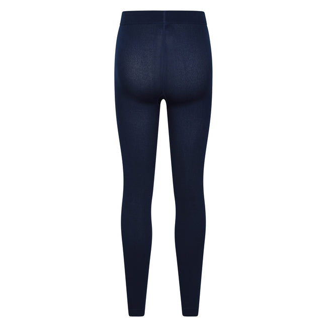 Navy - Back - Mountain Warehouse Womens-Ladies Brushed Isotherm Leggings