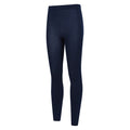 Navy - Side - Mountain Warehouse Womens-Ladies Brushed Isotherm Leggings