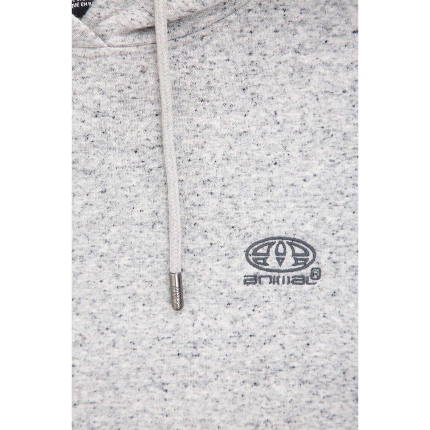 Grey - Lifestyle - Animal Mens Nick Organic Heavyweight Hoodie