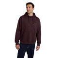 Burgundy - Front - Animal Mens Nick Organic Heavyweight Hoodie