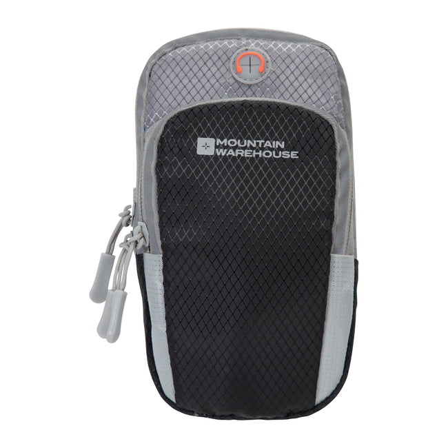 Black - Front - Mountain Warehouse Running Armband