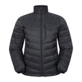 Jet Black - Front - Mountain Warehouse Mens Trail Extreme Down Jacket