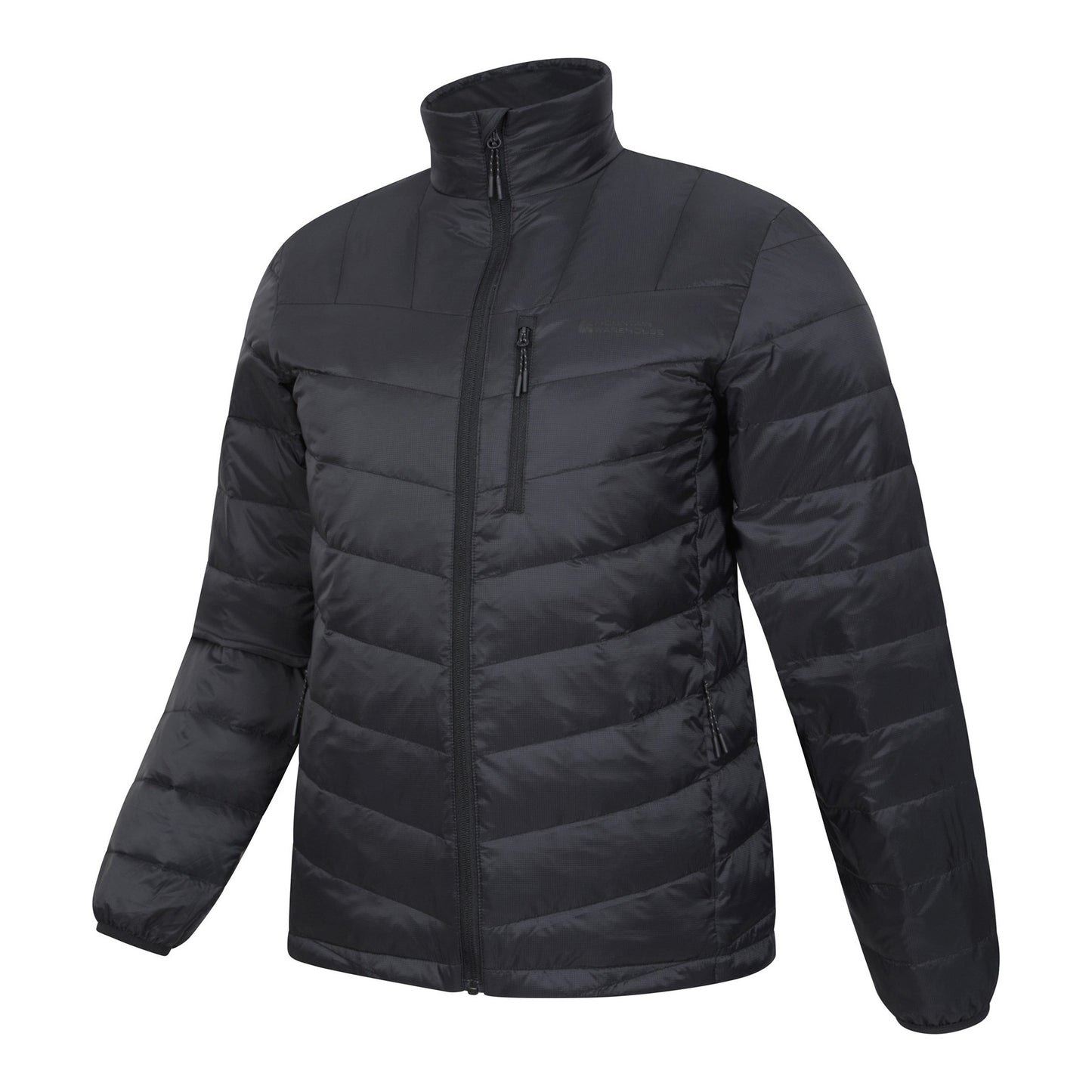 Jet Black - Lifestyle - Mountain Warehouse Mens Trail Extreme Down Jacket