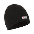 Black - Side - Mountain Warehouse Childrens-Kids Knitted Thinsulate Beanie
