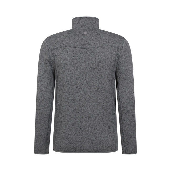 Charcoal - Back - Mountain Warehouse Mens Helford Full Zip Fleece Jacket