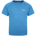 Cobalt - Front - Mountain Warehouse Childrens-Kids Field Plain T-Shirt