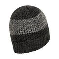 Charcoal - Back - Mountain Warehouse Mens Thermal Two Tone Melange Beanie