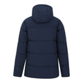 Navy - Back - Mountain Warehouse Womens-Ladies Manta Borg Lined Padded Jacket