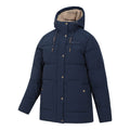 Navy - Lifestyle - Mountain Warehouse Womens-Ladies Manta Borg Lined Padded Jacket