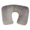 Grey - Front - Mountain Warehouse Fleece Inflatable Pillow