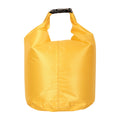 Yellow - Back - Mountain Warehouse Waterproof 5L Dry Bag
