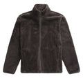 Dark Khaki - Front - Animal Mens Teddy Fleece Jacket
