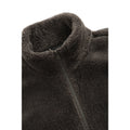Dark Khaki - Side - Animal Mens Teddy Fleece Jacket