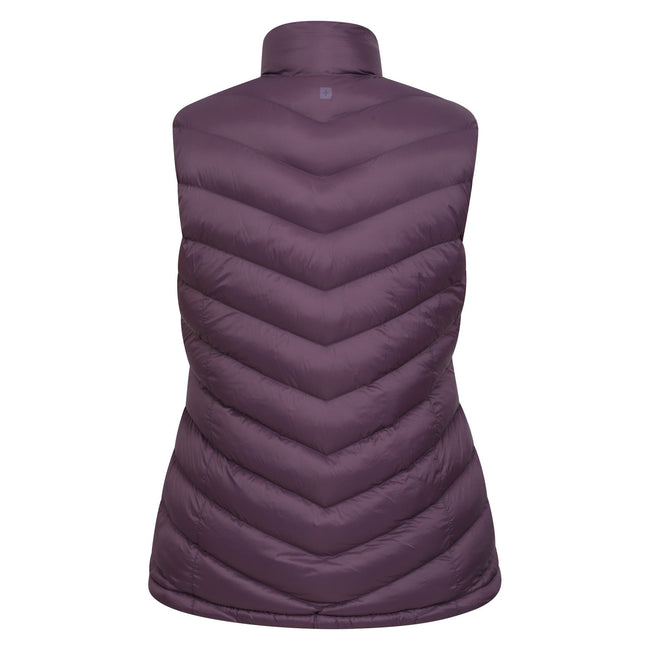 Purple - Back - Mountain Warehouse Womens-Ladies Seasons Faux Fur Lined Gilet