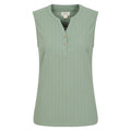 Khaki Green - Front - Mountain Warehouse Womens-Ladies Petra Sleeveless Shirt