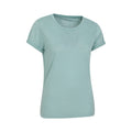 Pale Green - Side - Mountain Warehouse Womens-Ladies Bude Relaxed Fit T-Shirt