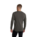 Dark Khaki - Back - Animal Mens Blaze Base Layer Top