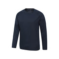 Navy - Side - Mountain Warehouse Mens Plain Quick Dry Active Top
