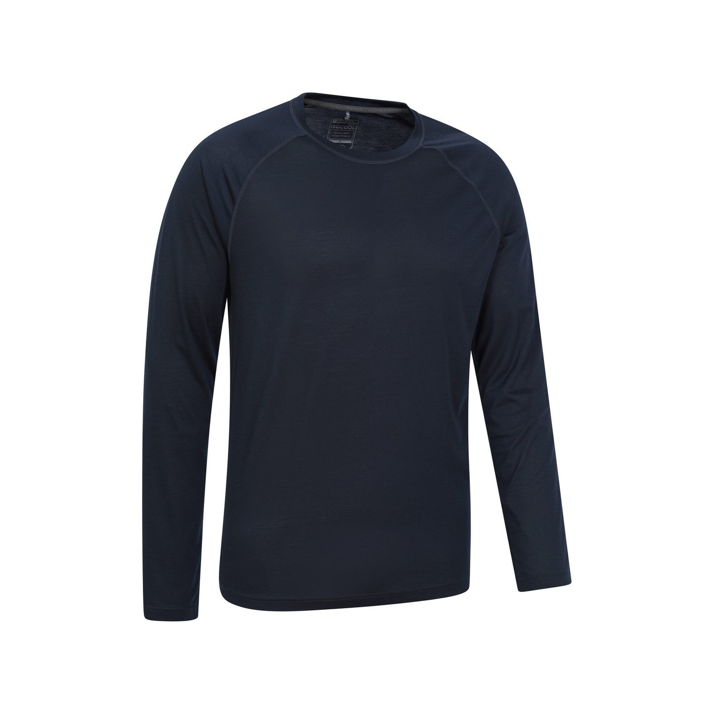 Navy - Lifestyle - Mountain Warehouse Mens Plain Quick Dry Active Top