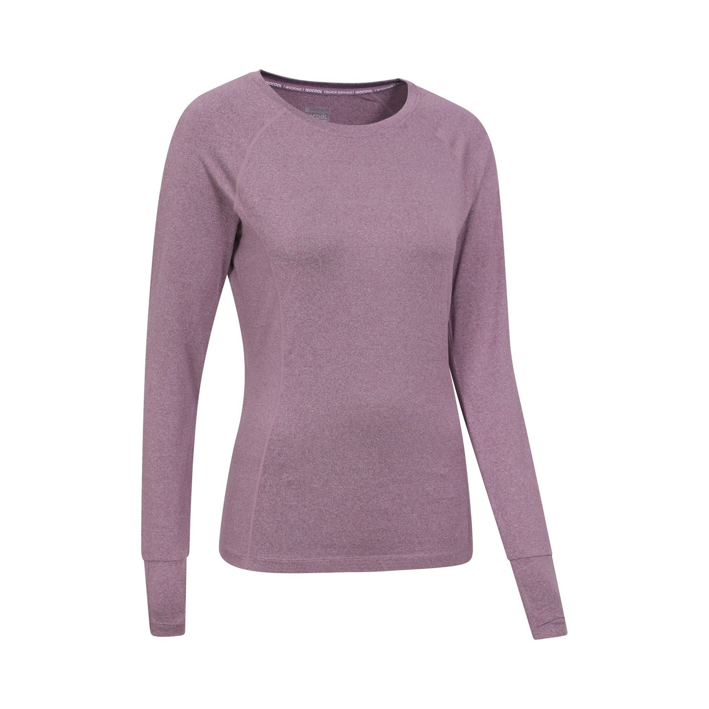 Berry - Lifestyle - Mountain Warehouse Womens-Ladies Stance Soft Touch Long-Sleeved T-Shirt