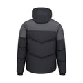 Grey - Back - Mountain Warehouse Mens Oslo Extreme Padded Down Jacket