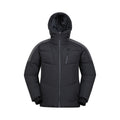 Grey - Front - Mountain Warehouse Mens Oslo Extreme Padded Down Jacket