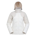 Cream - Pack Shot - Mountain Warehouse Womens-Ladies Cairngorm Baffled Ski Jacket