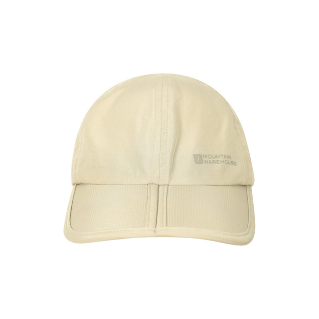 Natural - Pack Shot - Mountain Warehouse Unisex Adult Travel Extreme Mosquito Repellent Baseball Cap