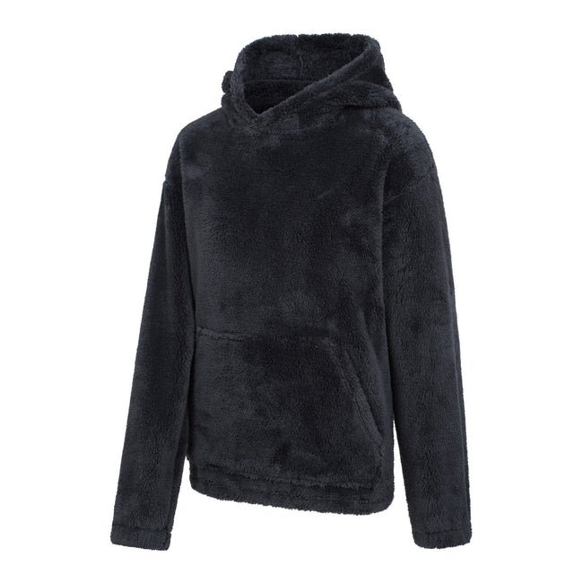 Grey - Side - Mountain Warehouse Womens-Ladies Teddy Fleece Hoodie