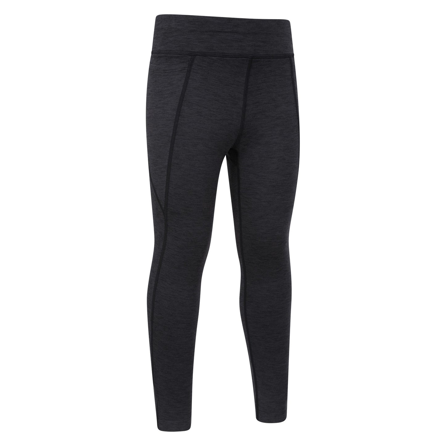 Dark Grey - Lifestyle - Mountain Warehouse Childrens-Kids Contin Thermal Trekking Leggings