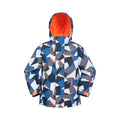 Bright Blue - Front - Mountain Warehouse Childrens-Kids Mogal Geometric Ski Jacket