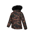 Black - Side - Mountain Warehouse Childrens-Kids Berg Abstract Ski Jacket